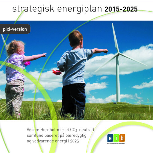 Forside til pixi-pjece til Bornholms energistrategi